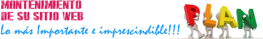 Por que realizar el Mantenimiento de su sitio web?